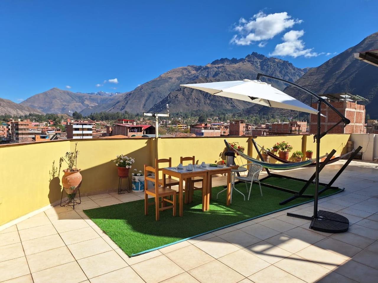 Chaska Valle Inn Урубамба Екстер'єр фото